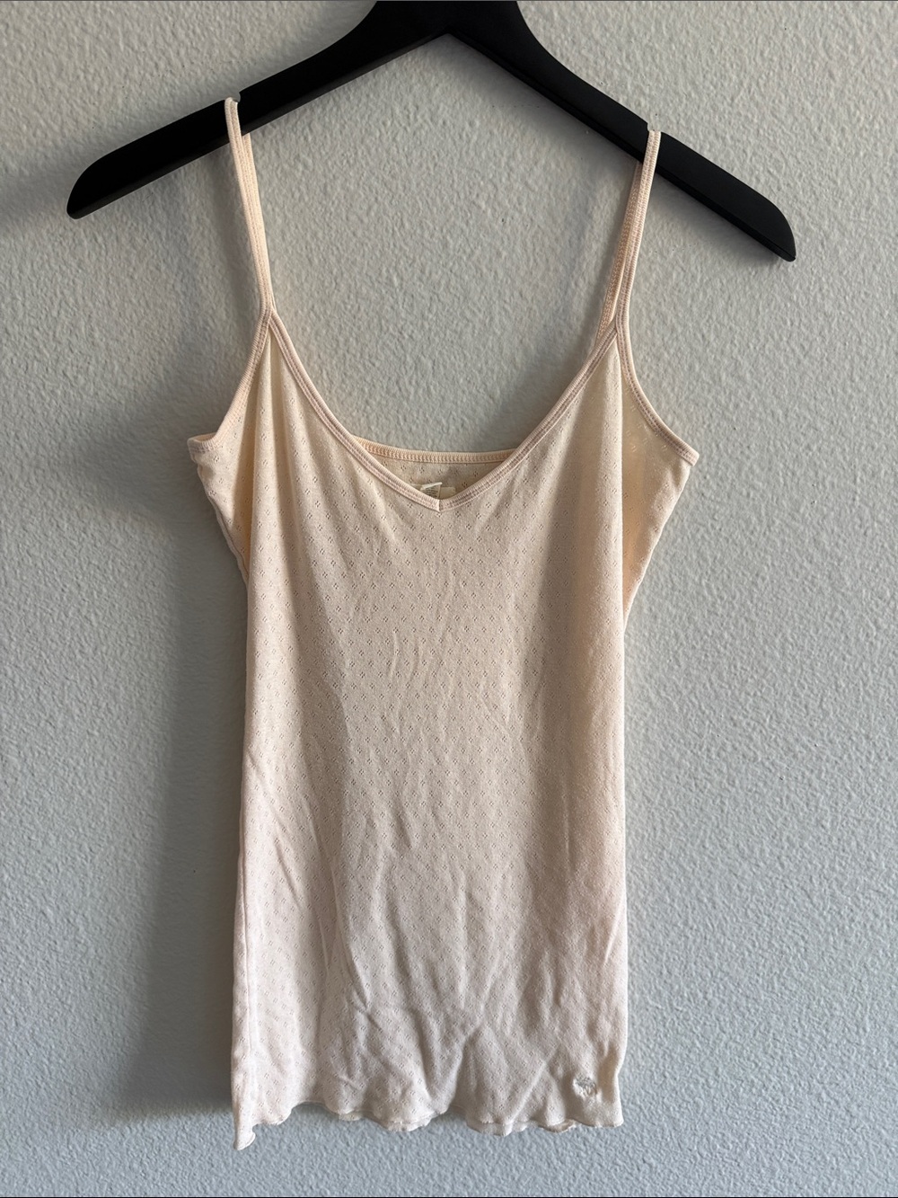 Vintage 2000’s Abercrombie & Fitch Light Blush Pink Camisole Tank